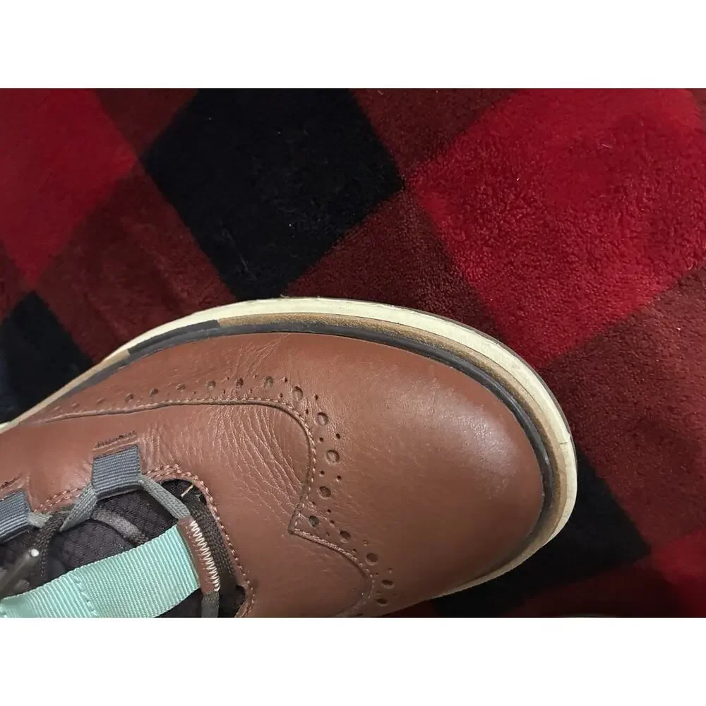 Cole Haan Men’s Brown Leather zerogrand Wingtip Oxford size 11